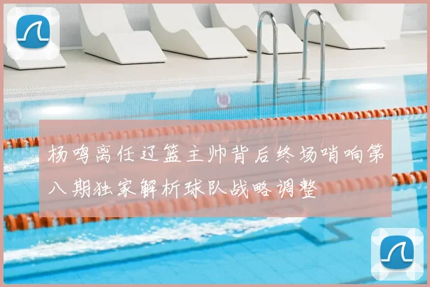 杨鸣离任辽篮主帅背后终场哨响第八期独家解析球队战略调整